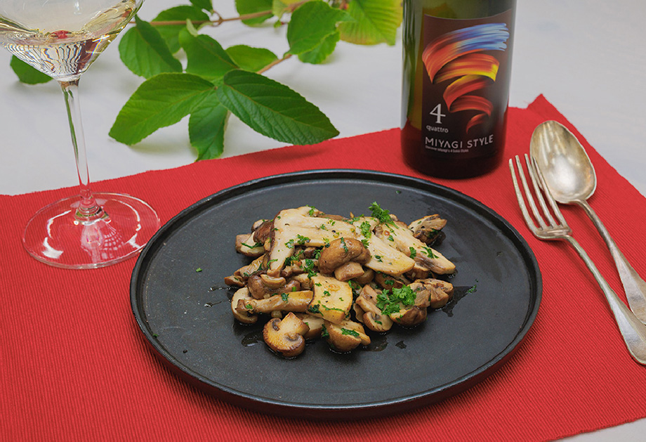 4 quattro For Sauteed Mushrooms（Funghi trifolati）